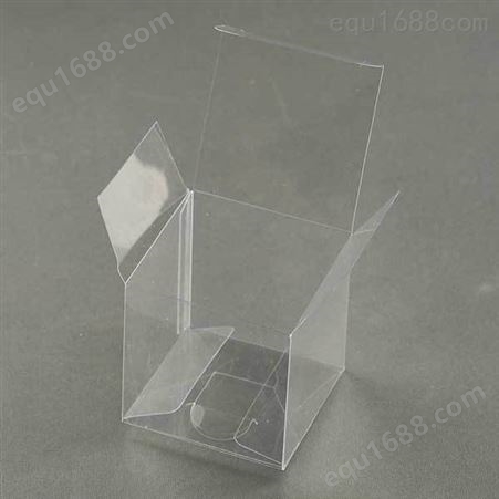 PP磨砂塑料包装盒UV彩印PVC长方形加厚折盒胶盒