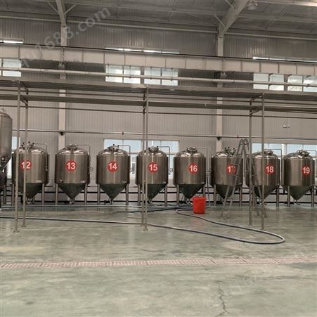 云贵川地区啤酒设备厂家供应自动化酿酒设备日产5000吨