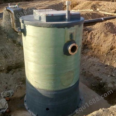 GRP玻璃钢泵站厂家 一体式污水处理成套设备 河北泵站厂家