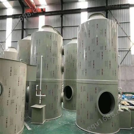 立式碱液PP喷雾喷淋塔厂家供应废气处理设备高压洗涤塔 交期保障