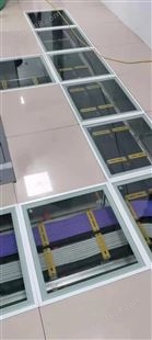 办公室 玻璃地板 活动架空地板 抗压性强 普原装饰材料