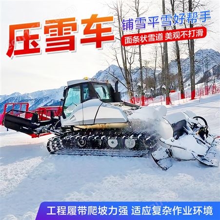 雪面压实机器 滑雪场乡村游乐场式翻雪机 压雪机