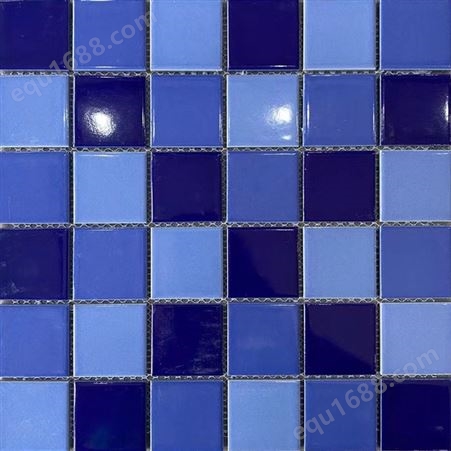 48纯色泳池砖马赛克工程私人泳池卫浴场所瓷砖地面砖306×306mm