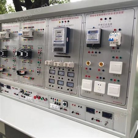 GZB-0256中级维修电工实训考核装置PLC高级教学实验室工作台