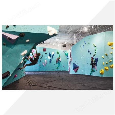 奇乐KIRA室内运动公园抱石攀岩墙定制 极限攀爬体能训练
