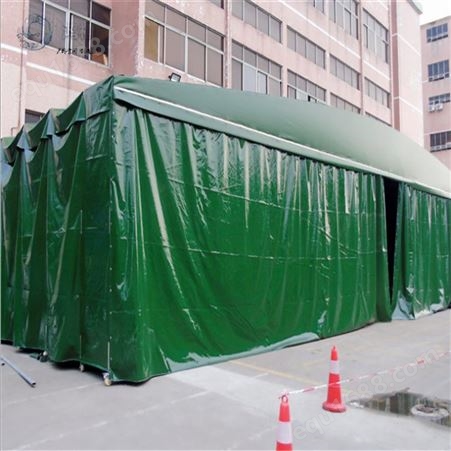 快速配送上海长宁移动式防疫测温折叠帐篷 伸缩遮阳棚活动遮阳伞