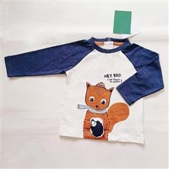 青岛蓝宝石-儿童休闲运动服，青岛儿童休闲卫衣加工定制