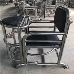 不锈钢约束椅 铁质软包约束椅