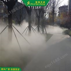 株洲庭院雾森景观系统方案设计 智能雾化系统 智易天成