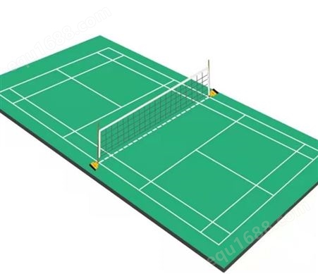 羽毛球场专用PVC地板 体育馆运动塑胶地板 比赛运动pvc地胶