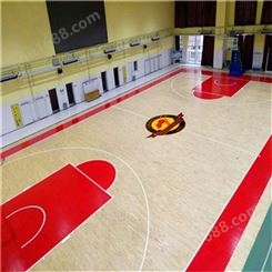 单龙骨结构 枫桦木体育篮球馆 羽毛球馆运动木地板全国施工