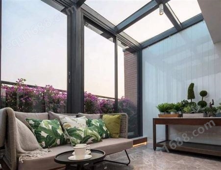 锦良装饰 铝合金玻璃房 室外阳光房 户外钢化玻璃 支持定制