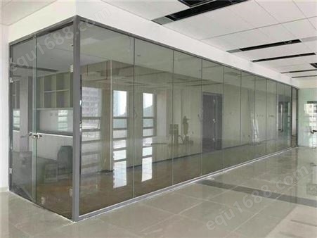 锦良装饰 办公室玻璃隔断 钢制防火等级 室内空间 支持定制
