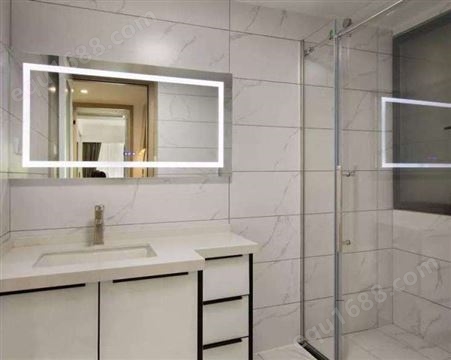 锦良装饰 化妆镜智能防雾洗手间 卫生间镜子 浴室壁挂 可定制