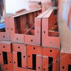 圆柱钢模板转角钢模板高频焊接加工高精度制作
