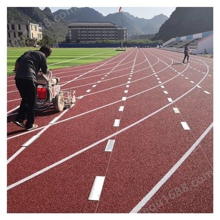 桂林塑胶跑道 优质减震防滑塑胶跑道 净味塑胶跑道