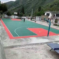 硅PU篮球场铺装30x40cm耐磨防滑防菌地板块状可实地看货