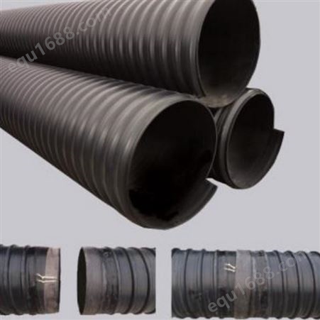 聚乙烯排水管塑钢缠绕克拉管生产厂家 统塑管业