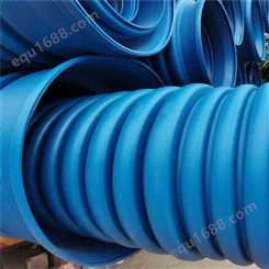 高抗冲PVC-M增强双壁波纹管市政排污雨水管厂家定制 伟通