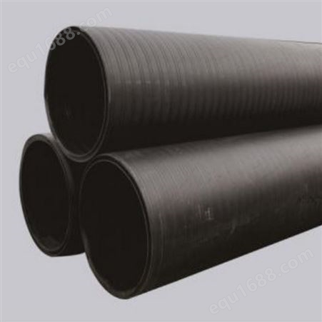 大口径缠绕管厂家 HDPE中空壁缠绕管 广州统塑管业