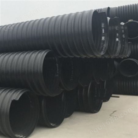 聚乙烯排水管塑钢缠绕克拉管生产厂家 统塑管业