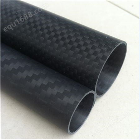 碳纤维管 平纹斜纹碳纤维管 3K碳管 高温卷制模压工艺