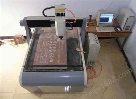 6090小型石碑刻字机 电脑数控墓碑雕刻机