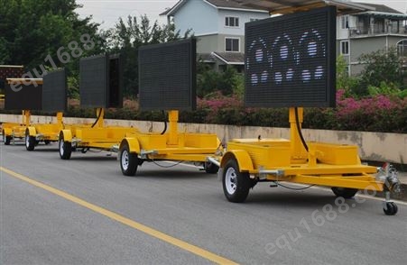 交通信号拖车 LED显示屏拖车 VMS拖车