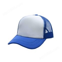 HB107海绵纱网广告帽 棒球帽定做 鸭舌帽定制 logo可定制 久见