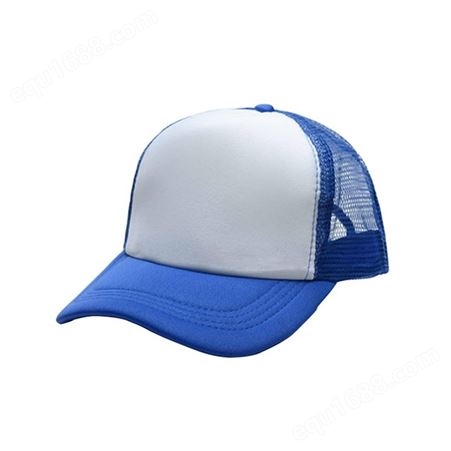 HB107海绵纱网广告帽 棒球帽定做 鸭舌帽定制 logo可定制 久见