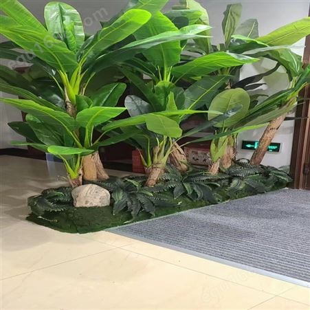 旅游景点仿真椰子树在场景中美轮美奂天骄园林设计效果好