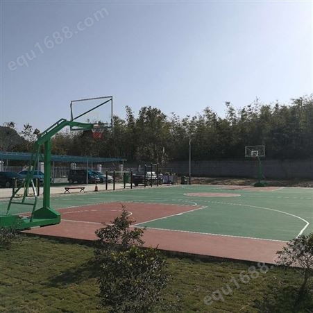汕尾惠州PVC硅PU球场运动地板建造施工公司球场地坪漆材料