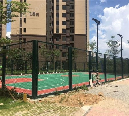 惠州博罗学校广场足球场围栏网篮球场护栏操场钢丝网体育场围网