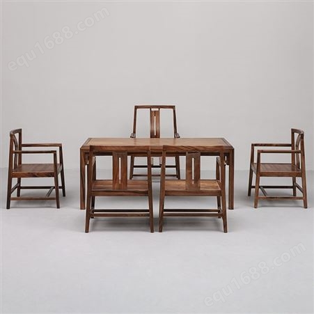 天一美家新中式原木茶桌椅组合茶几桌简约客厅功夫禅意茶台椅套装