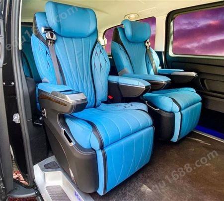奔驰威霆V260改装豪华航空座椅商务车升级定制