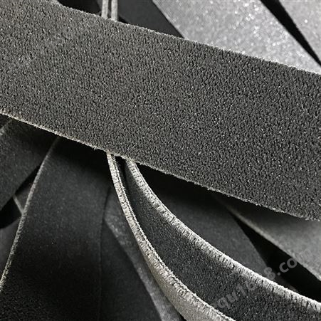 定性机用黑绒带 包辊摩擦皮 糙面防滑布