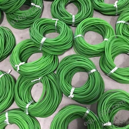 绿色粗面无缝圆带 聚氨酯O型带