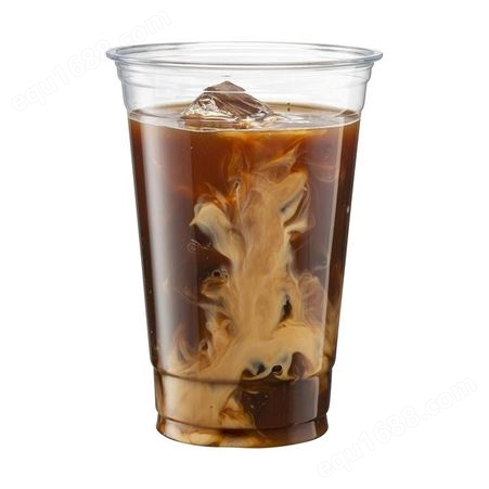 锦凯一次性APET杯 高透明奶茶咖啡冷饮啤酒杯