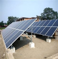 房屋光伏电站 20kw家庭太阳能发电并网 分布式太阳能光伏发电系统
