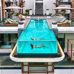 伊贝莎大型无边际恒温游泳池钢结构拼装式泳池全套设备设施可定制