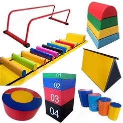 儿童体适能训练器材软体感统教具跳箱幼儿园运动玩具跳马墩