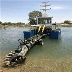 绞吸式挖泥船 瀚洁制造 河道清淤船 工作效率高