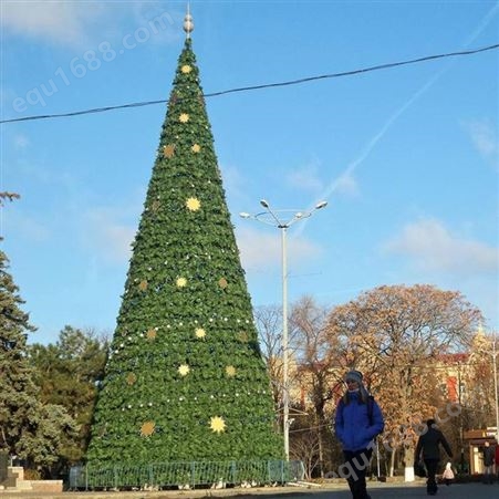 威四方供应新款雪花圣诞树 大型圣诞树制作 厂家批量生产