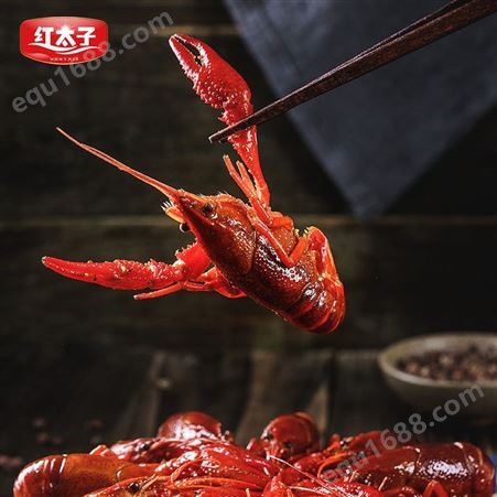 麻辣小龙虾/盒-钱新虾鲜活锁鲜冷冻熟食加热即食水产食品酒水水