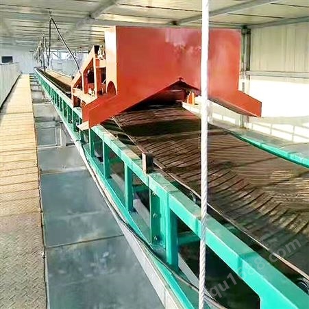 甲辰粮食机械悬空平板输送机流水线厂家定制