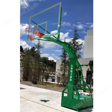 户外篮球架 标准可移动成人成年球架 豪华箱体款 篮板1.4*0.9米
