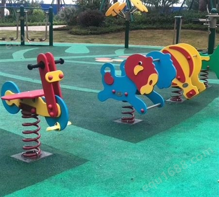 摇摇乐跷跷板公园小区弹簧摇摇马幼儿园器材儿童游乐设备