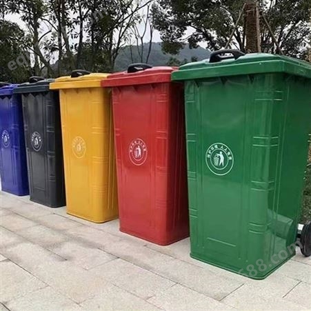 昊德环卫设备 户外垃圾桶 环卫垃圾箱 道路铁制垃圾桶 欢迎选购