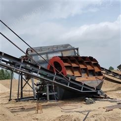 大型滚筒筛砂机 大型洗沙机器300-400吨厂家供应